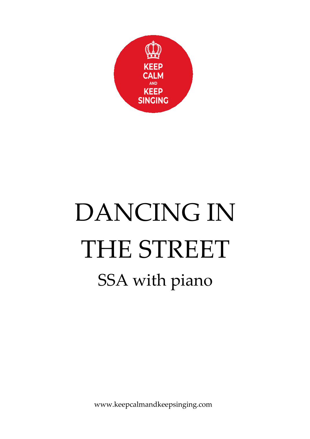 Dancing In The Street (arr. Debbie Warren)