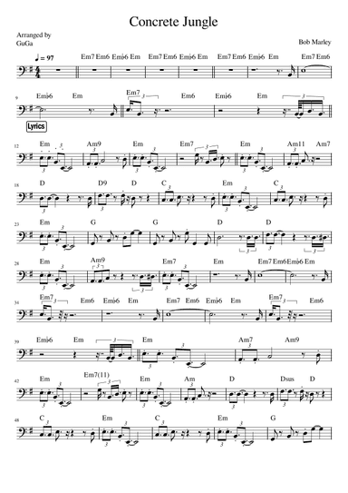 Concrete Jungle (arr. Gustavo Ga)