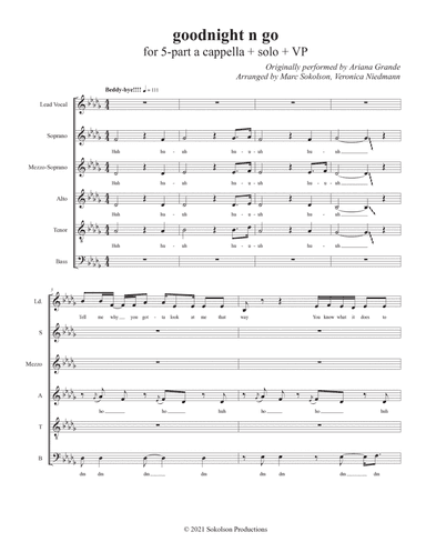 Goodnight N Go (arr. Marc Sokolson, Veronica Niedmann)