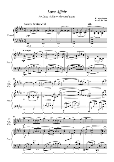 Love Affair (title Theme) (arr. Giuseppe Di Leo)