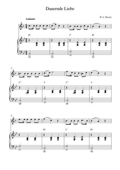 Dauernde Liebe (arr. Kaiserin Rebecca)