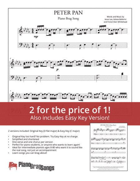 Peter Pan (arr. Jared Johnson)