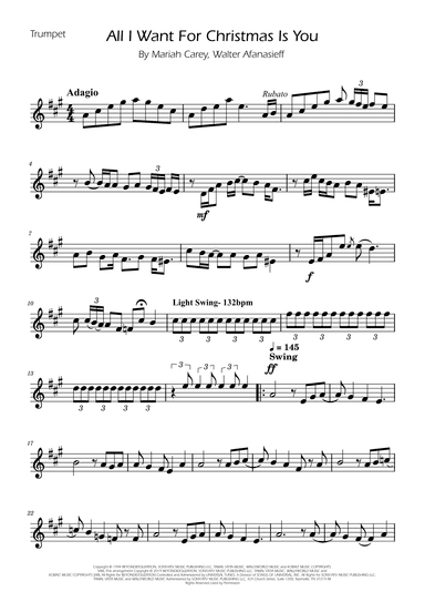 All I Want For Christmas Is You (arr. Ygor Nunes)