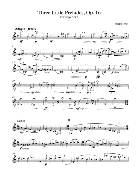Three Little Preludes, Op. 16
