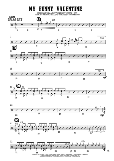 My Funny Valentine (arr. Ellen Mcpherson)