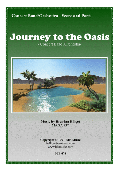 Journey to the Oasis - Concert Band/Orchestra