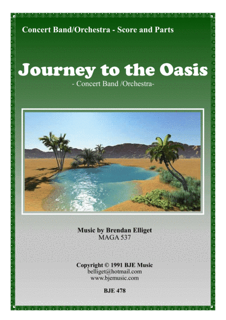 Journey to the Oasis - Concert Band/Orchestra