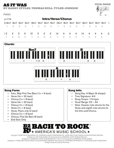As It Was (arr. Bach to Rock)