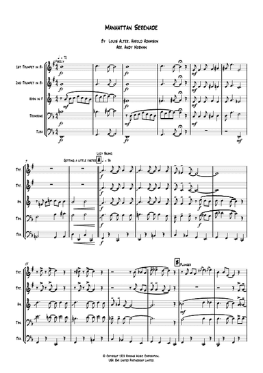 Manhattan Serenade (arr. Andy Norman)