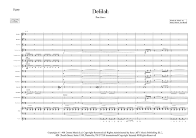 Delilah (arr. Joop Derks)
