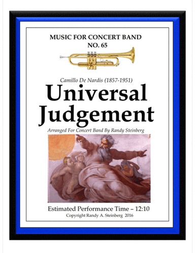 Universal Judgement - De Nardis (arr. Randy Steinberg)