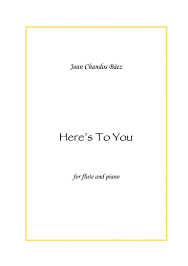 Here's To You (arr. Ludovica Lanaro)