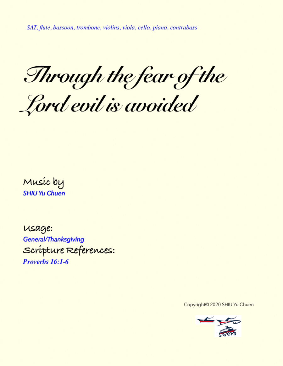 Through the fear of the Lord evil is avoided
