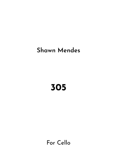 305 (arr. Jireh J.)