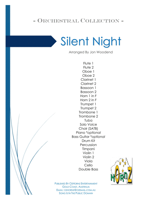 Silent Night (arr. Jon Woodend)