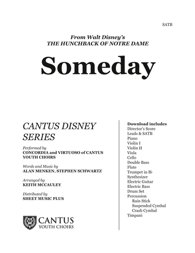 Someday (arr. Arr. Keith McCauley)