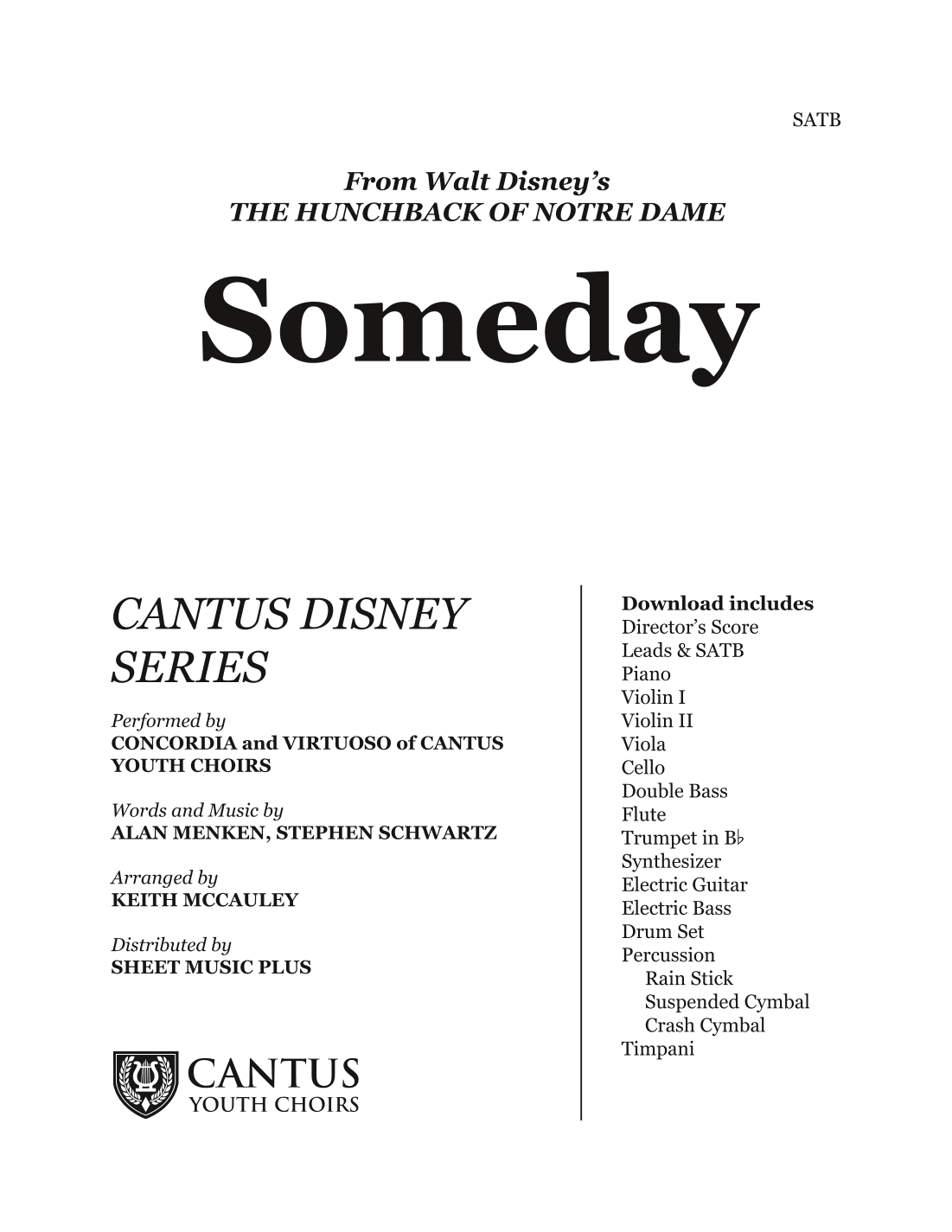 Someday (arr. Arr. Keith McCauley)