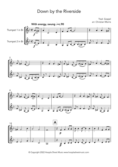 Down by the Riverside (arr. Christian Morris)