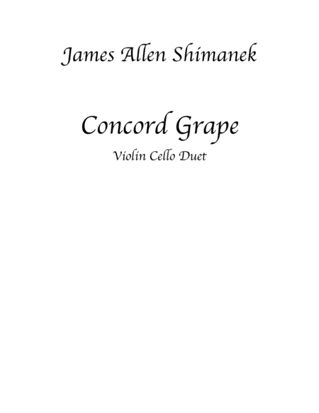 Concord Grape