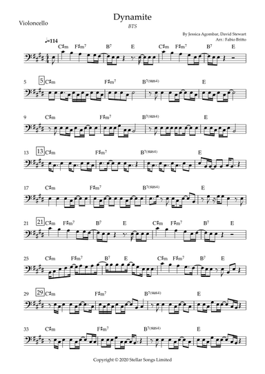 Dynamite (arr. Fabio Britto)