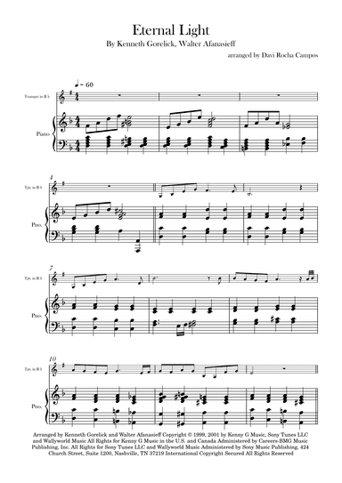 Eternal Light (arr. Davi Rocha Campos)