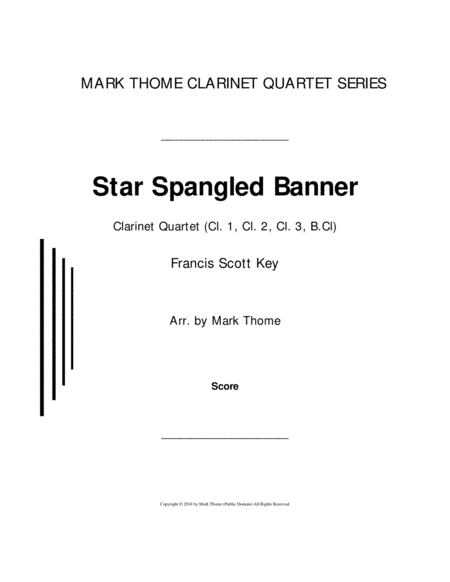 Star Spangled Banner (arr. Mark Thome)