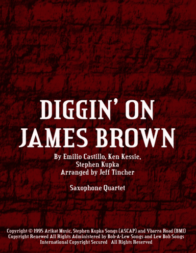 Diggin' On James Brown (arr. Jeff Tincher)