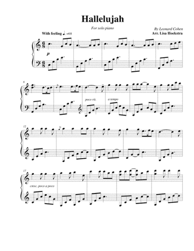 Hallelujah (arr. Lisa Hoekstra)