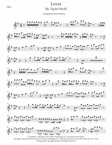 Lover (arr. Kevin Busse)