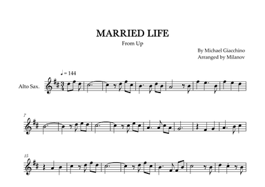 Married Life (arr. Milanov)