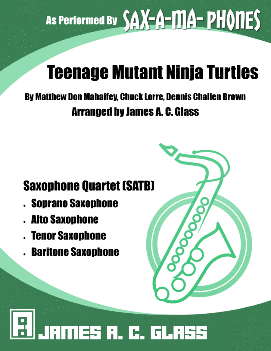 Rise Of The Teenage Mutant Ninja Turtles Main Title Instr (arr. James A. C. Glass)