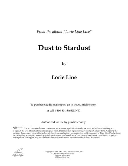 Dust To Stardust
