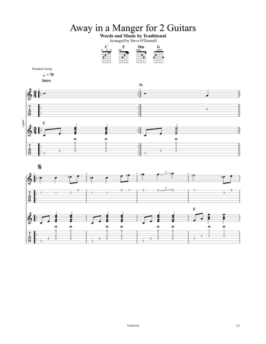 Away in a Manger (arr. Steve O'Donnell)