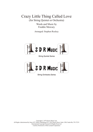 Crazy Little Thing Called Love (arr. Stephen Rockey)