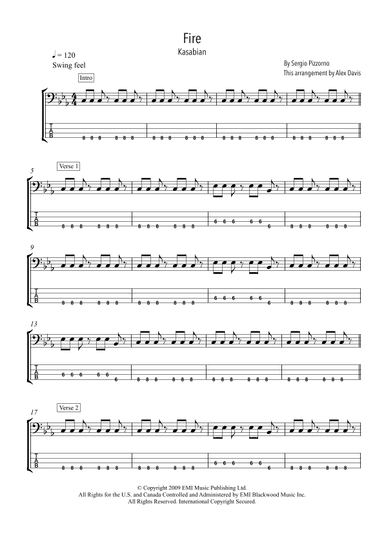 Fire (arr. Alex Davis)