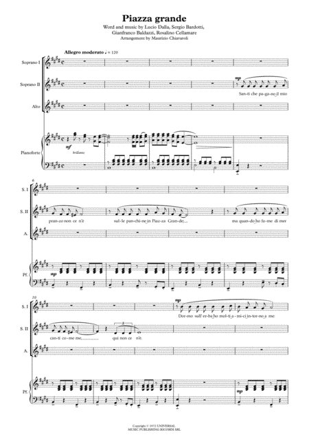 Piazza Grande (arr. Maurizio Chiavaroli)
