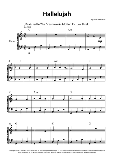 Hallelujah (arr. Glauco Fernandes)