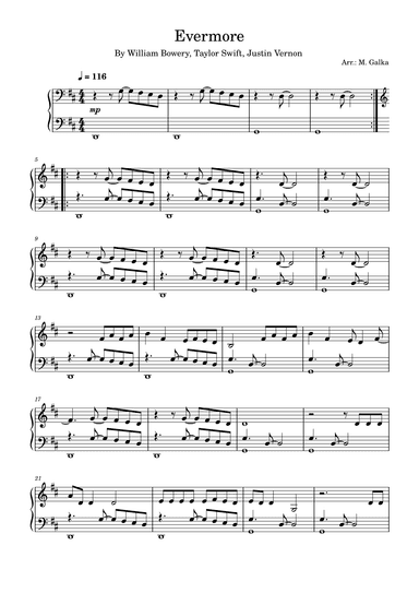 Evermore (arr. M. Galka)