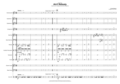 Ain't Nobody (arr. Iona Crosby)