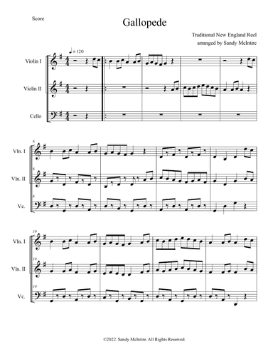 Gallopede (arr. Sandy McIntire)