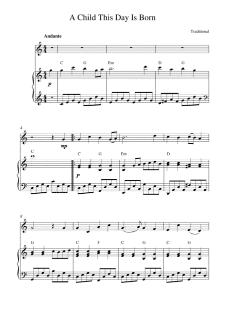 A Child This Day Is Born (arr. Kaiserin Rebecca)