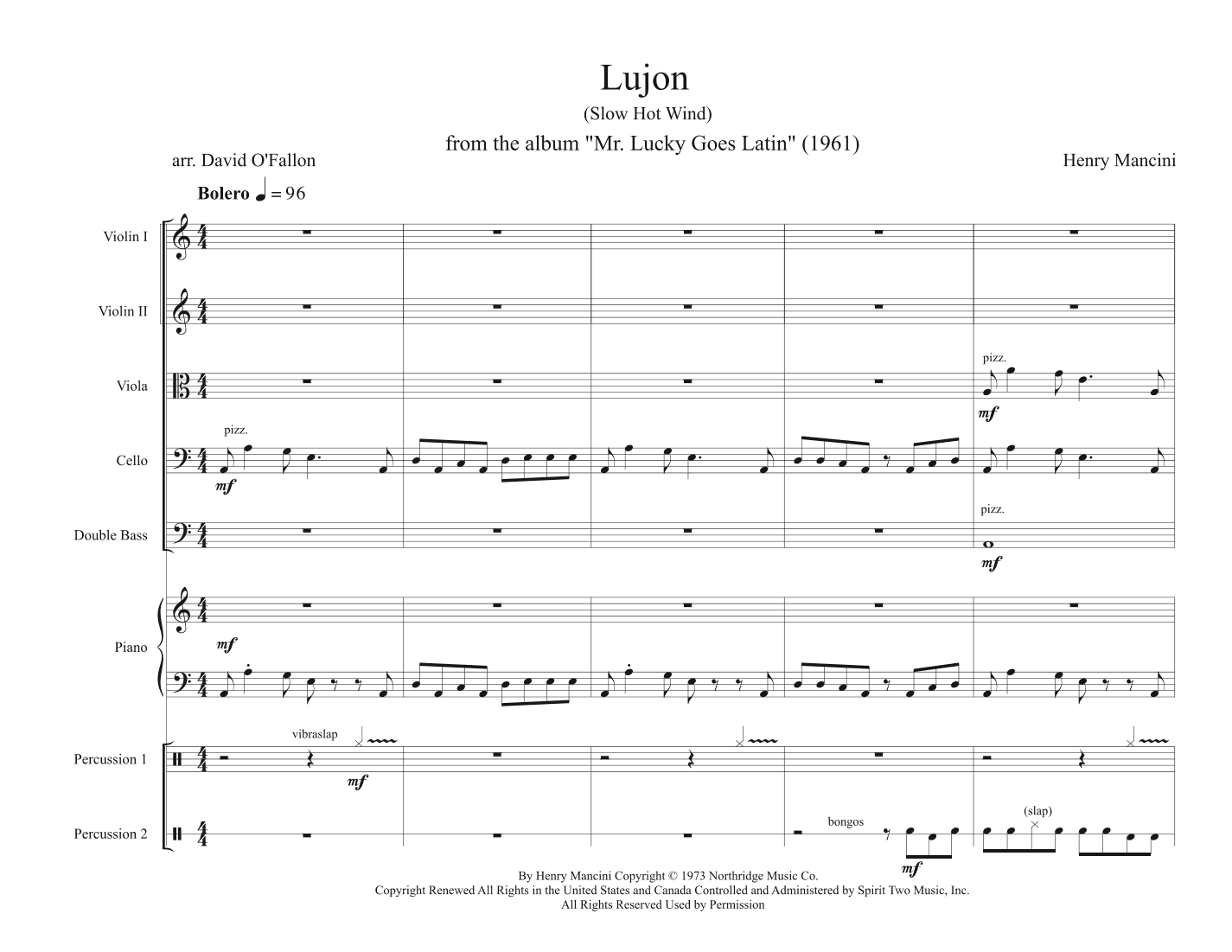 Lujon (arr. David O'Fallon)