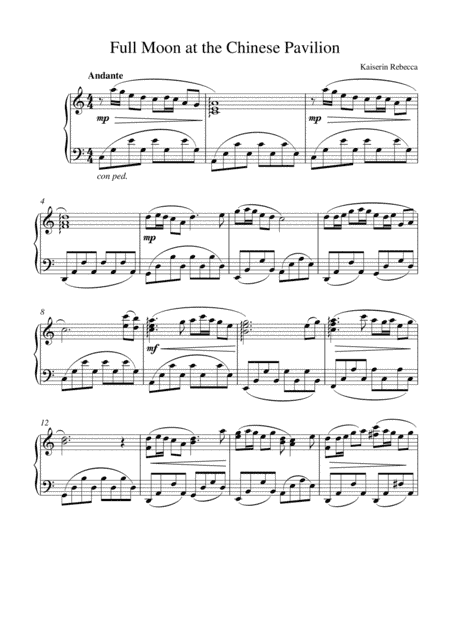 Full Moon at the Chinese Pavilion