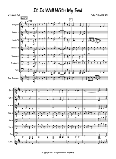It Is Well With My Soul (arr. Joseph Pugh)