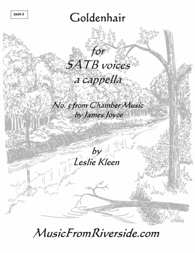 Goldenhair for SATB a cappella