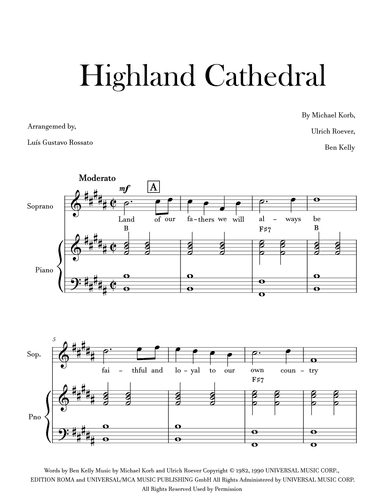 Highland Cathedral (arr. Luís Gustavo Rossato)