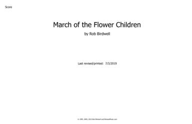 March of the Flower Children
