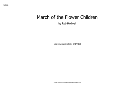 March of the Flower Children