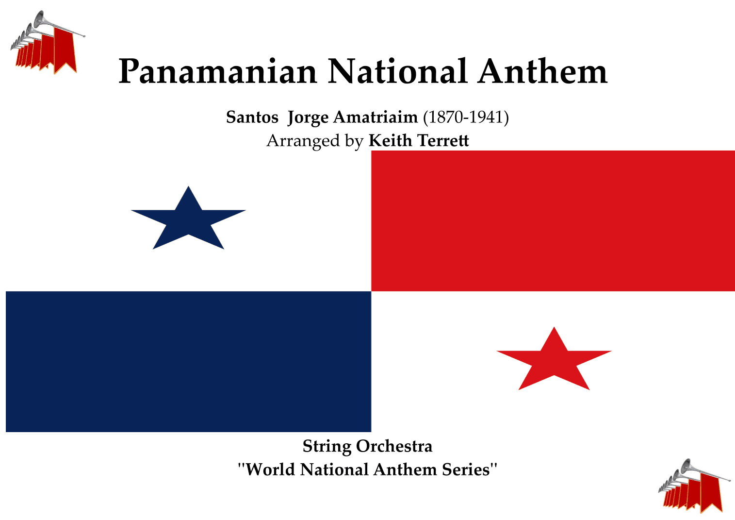 Panamanian National Anthem for String Orchestra (World National Anthem Series) (arr. Keith Terrett)