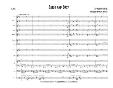Linus And Lucy (arr. Mike Hyziak)